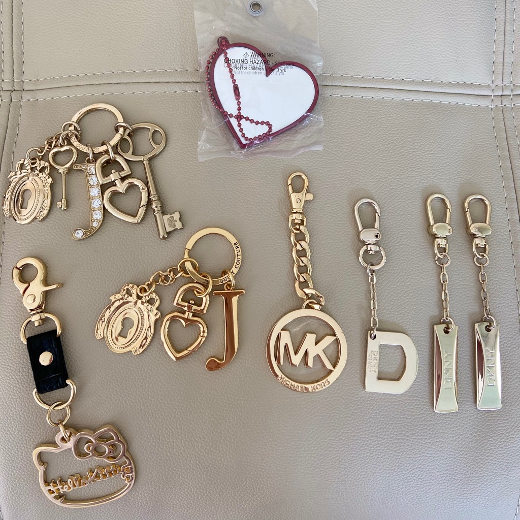 Gold Keychains